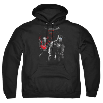 Batman v Superman Stand Off - Pullover Hoodie Pullover Hoodie Batman   