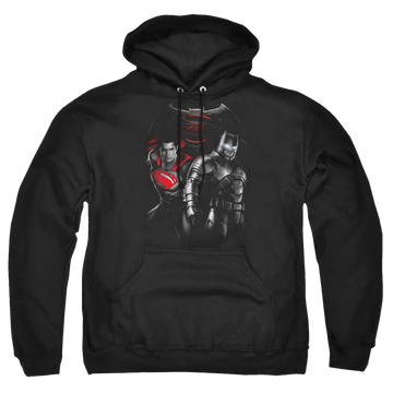 Batman v Superman Stand Off - Pullover Hoodie Pullover Hoodie Batman   