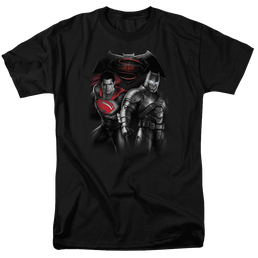 Batman v Superman Stand Off - Men's Regular Fit T-Shirt Men's Regular Fit T-Shirt Batman   