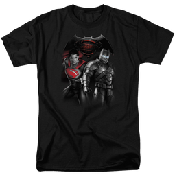 Batman v Superman Stand Off - Men's Regular Fit T-Shirt Men's Regular Fit T-Shirt Batman   