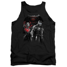 Batman v Superman Stand Off - Men's Tank Top Men's Tank Batman   