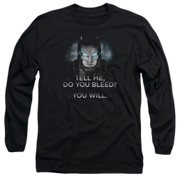 Batman v Superman Do You Bleed - Men's Long Sleeve T-Shirt Men's Long Sleeve T-Shirt Batman   