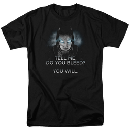 Batman v Superman Do You Bleed - Men's Regular Fit T-Shirt Men's Regular Fit T-Shirt Batman   