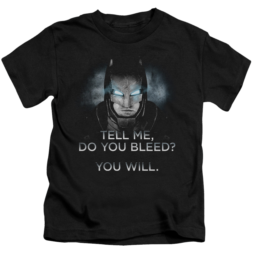 Batman v Superman Do You Bleed - Kid's T-Shirt Kid's T-Shirt (Ages 4-7) Batman   