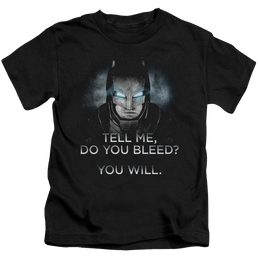 Batman v Superman Do You Bleed - Kid's T-Shirt Kid's T-Shirt (Ages 4-7) Batman   