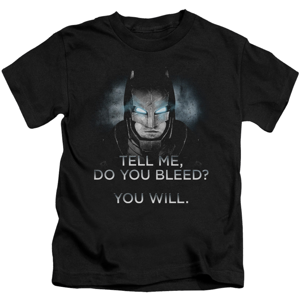 Batman v Superman Do You Bleed - Kid's T-Shirt Kid's T-Shirt (Ages 4-7) Batman   