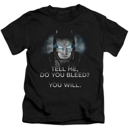 Batman v Superman Do You Bleed - Kid's T-Shirt Kid's T-Shirt (Ages 4-7) Batman   