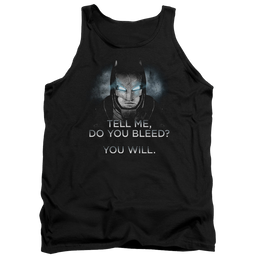 Batman v Superman Do You Bleed - Men's Tank Top Men's Tank Batman   
