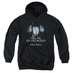 Batman v Superman Do You Bleed - Youth Hoodie Youth Hoodie (Ages 8-12) Batman   