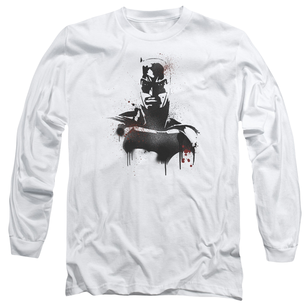 Batman v Superman Batman Spray - Men's Long Sleeve T-Shirt Men's Long Sleeve T-Shirt Batman   