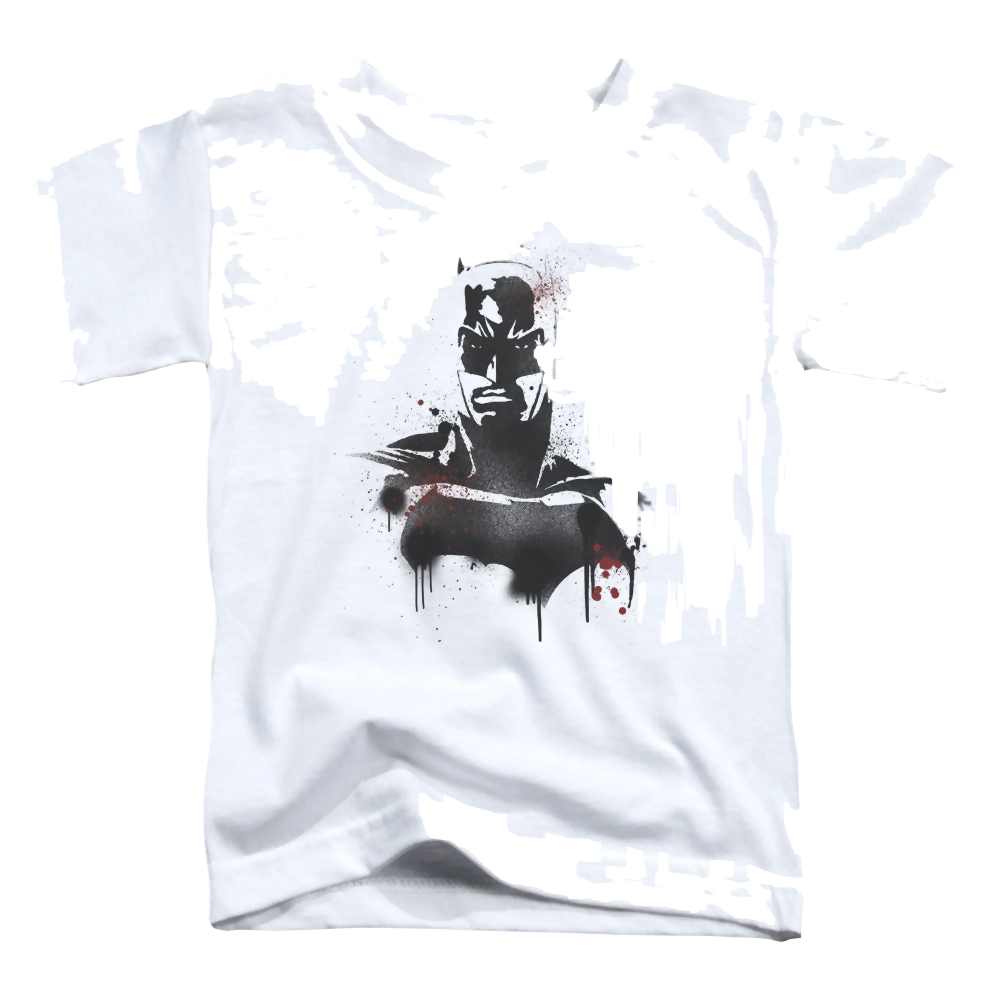 Batman v Superman Batman Spray - Kid's T-Shirt Kid's T-Shirt (Ages 4-7) Batman   