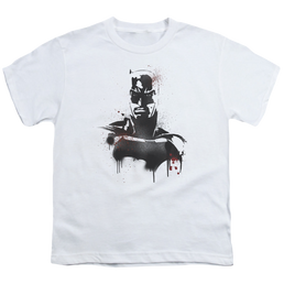 Batman v Superman Batman Spray - Youth T-Shirt Youth T-Shirt (Ages 8-12) Batman   