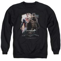 Batman v Superman Dawn - Men's Crewneck Sweatshirt Men's Crewneck Sweatshirt Batman   