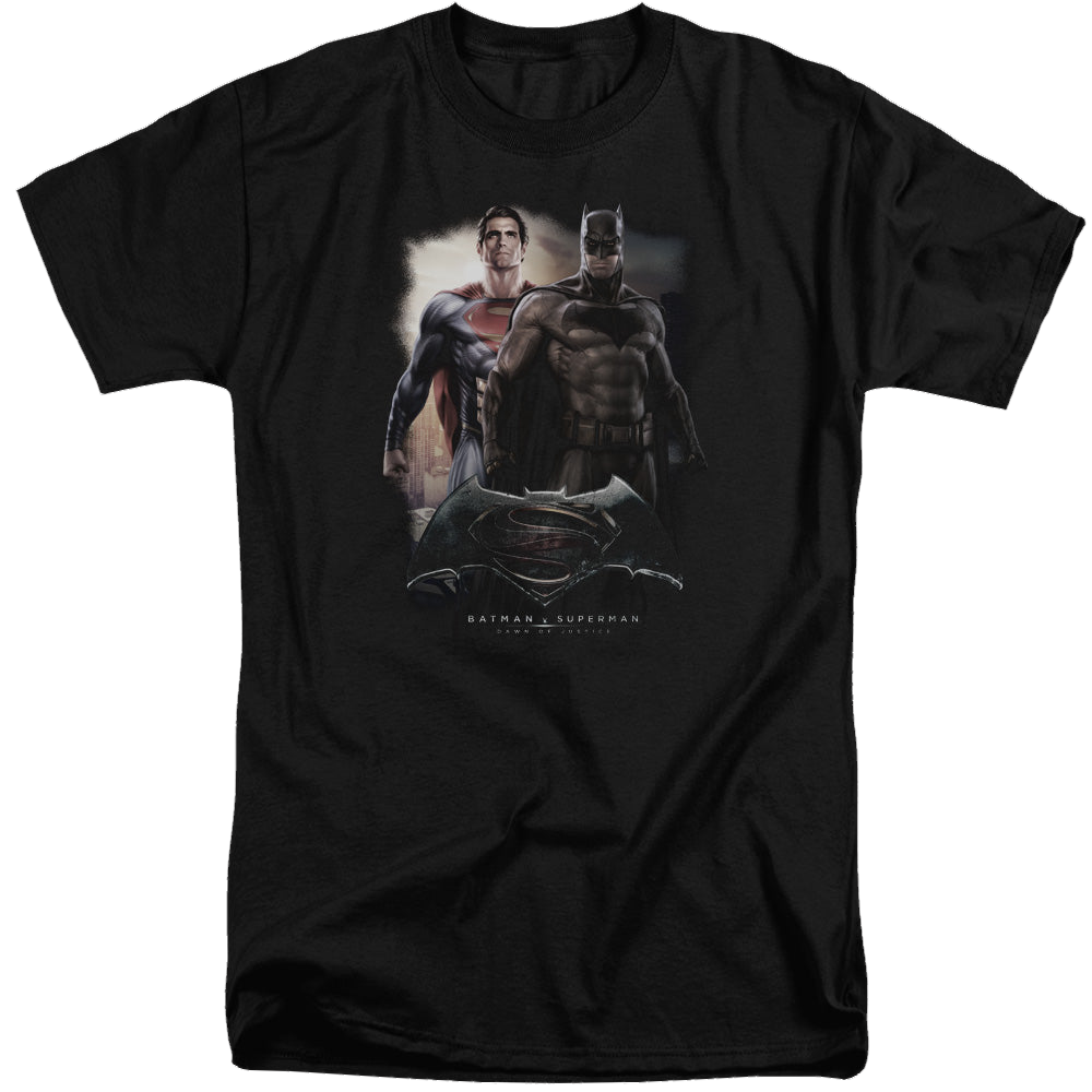 Batman v Superman Dawn - Men's Tall Fit T-Shirt Men's Tall Fit T-Shirt Batman   