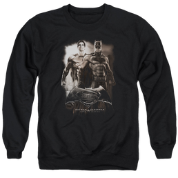 Batman v Superman Dawn - Men's Crewneck Sweatshirt Men's Crewneck Sweatshirt Batman   