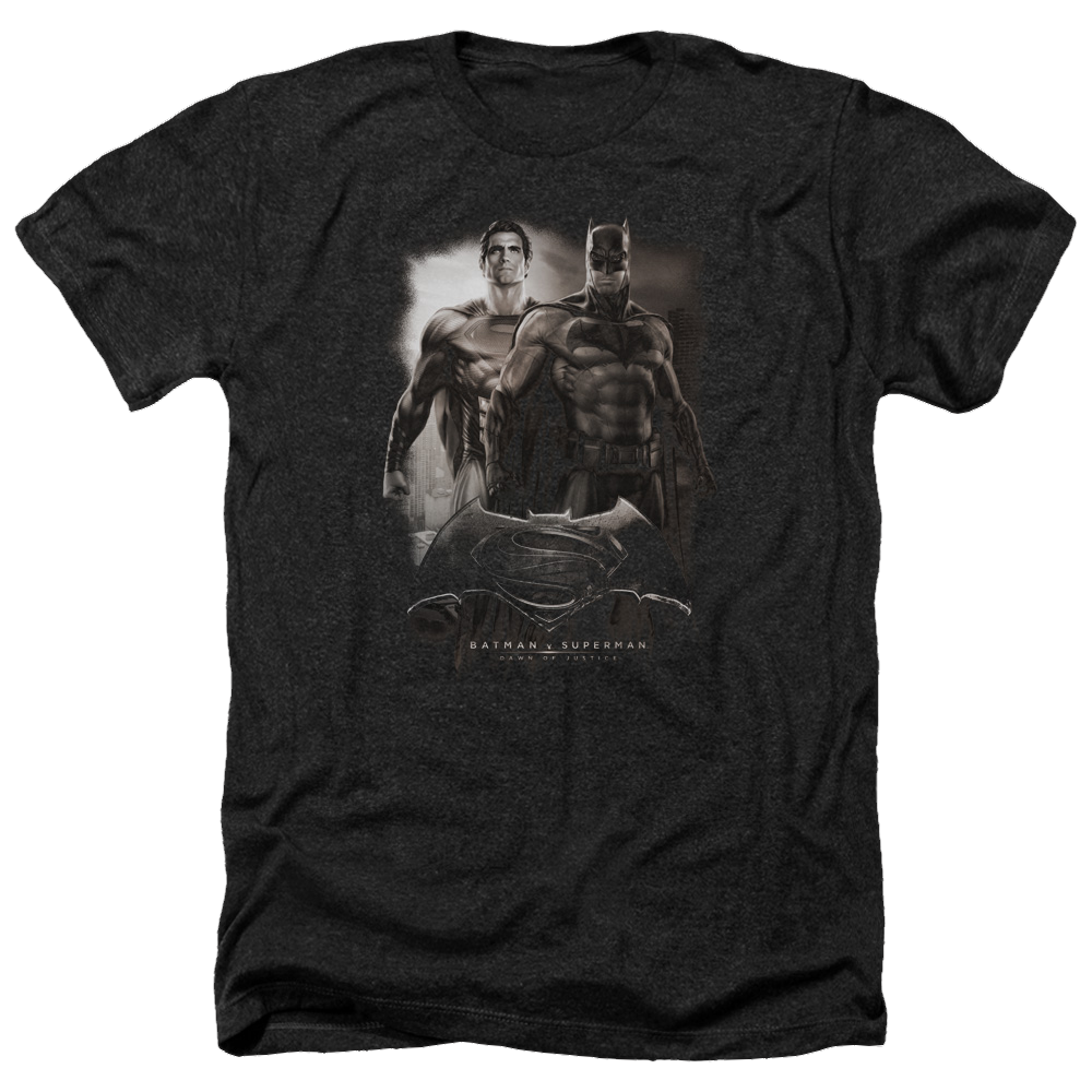 Batman v Superman Dawn - Men's Heather T-Shirt Men's Heather T-Shirt Batman   
