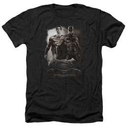 Batman v Superman Dawn - Men's Heather T-Shirt Men's Heather T-Shirt Batman   