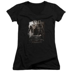 Batman v Superman Dawn - Juniors V-Neck T-Shirt Juniors V-Neck T-Shirt Batman   
