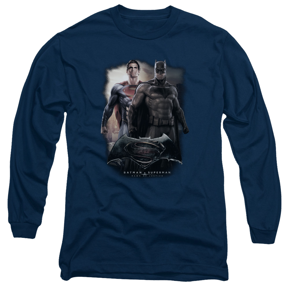 Batman v Superman Dawn - Men's Long Sleeve T-Shirt Men's Long Sleeve T-Shirt Batman   