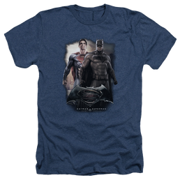 Batman v Superman Dawn - Men's Heather T-Shirt Men's Heather T-Shirt Batman   