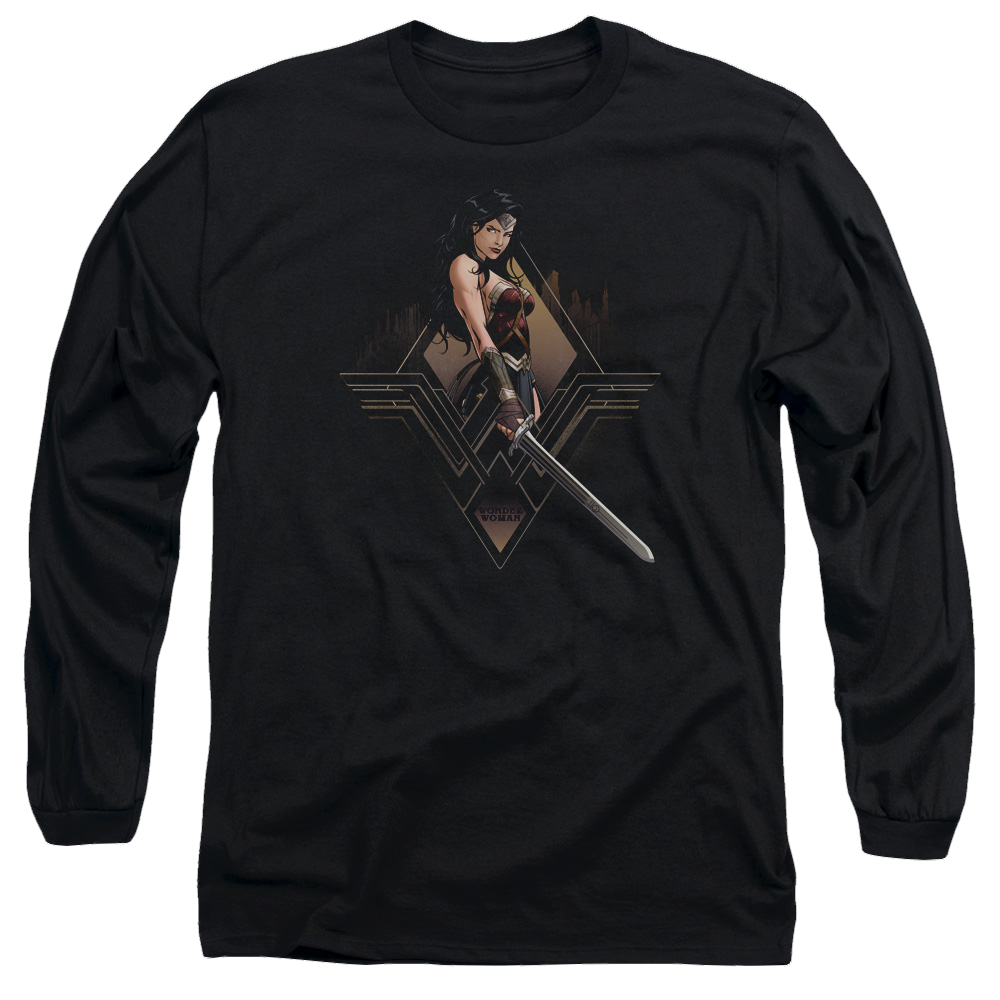 Batman v Superman City Girl - Men's Long Sleeve T-Shirt Men's Long Sleeve T-Shirt Batman   