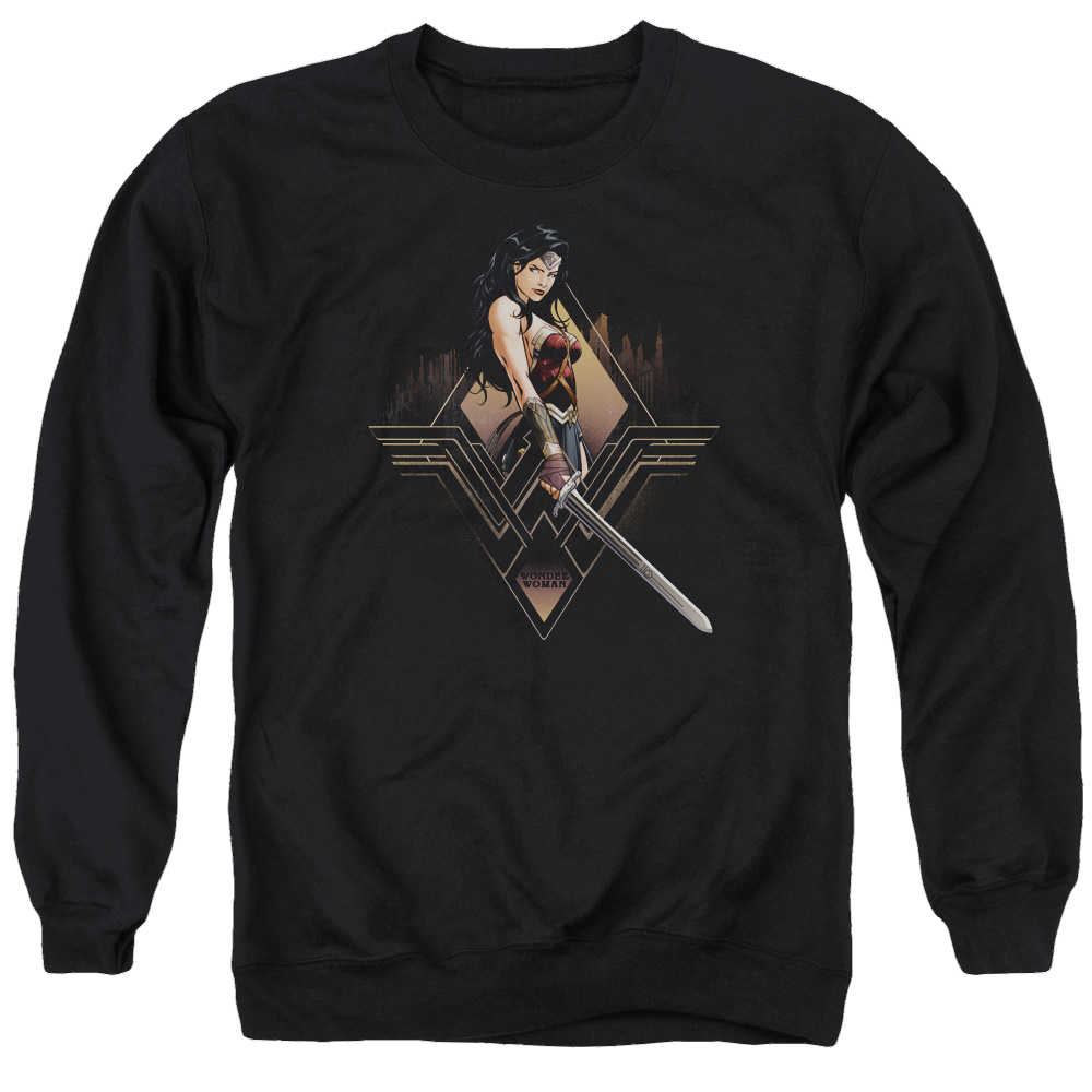 Batman v Superman City Girl - Men's Crewneck Sweatshirt Men's Crewneck Sweatshirt Batman   