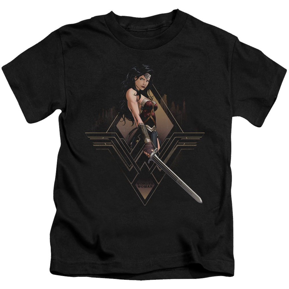 Batman v Superman City Girl - Kid's T-Shirt Kid's T-Shirt (Ages 4-7) Batman   