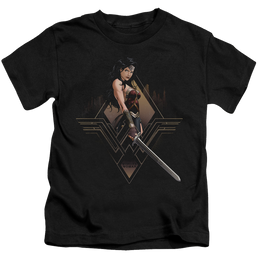 Batman v Superman City Girl - Kid's T-Shirt Kid's T-Shirt (Ages 4-7) Batman   