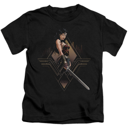Batman v Superman City Girl - Kid's T-Shirt Kid's T-Shirt (Ages 4-7) Batman   