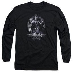 Batman v Superman Rainy Night - Men's Long Sleeve T-Shirt Men's Long Sleeve T-Shirt Batman   