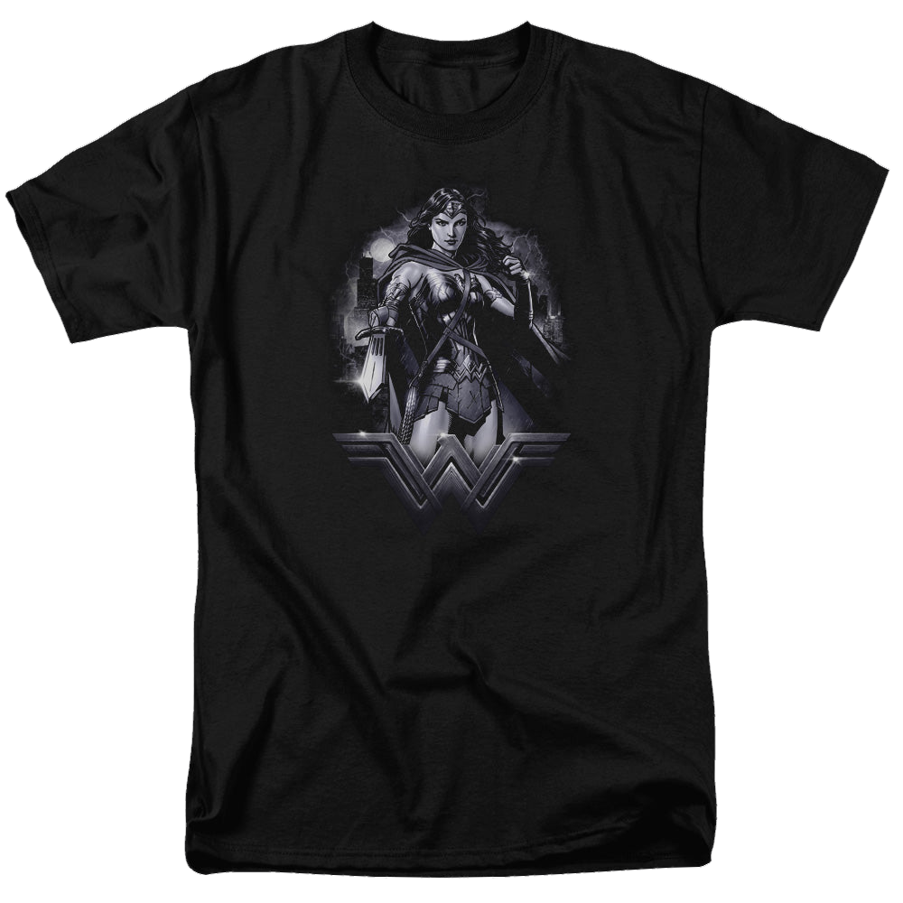 Batman v Superman Rainy Night - Men's Regular Fit T-Shirt Men's Regular Fit T-Shirt Batman   