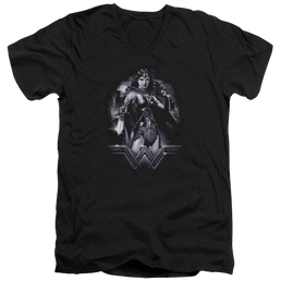 Batman v Superman Rainy Night - Men's V-Neck T-Shirt Men's V-Neck T-Shirt Batman   