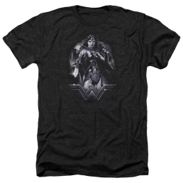 Batman v Superman Rainy Night - Men's Heather T-Shirt Men's Heather T-Shirt Batman   