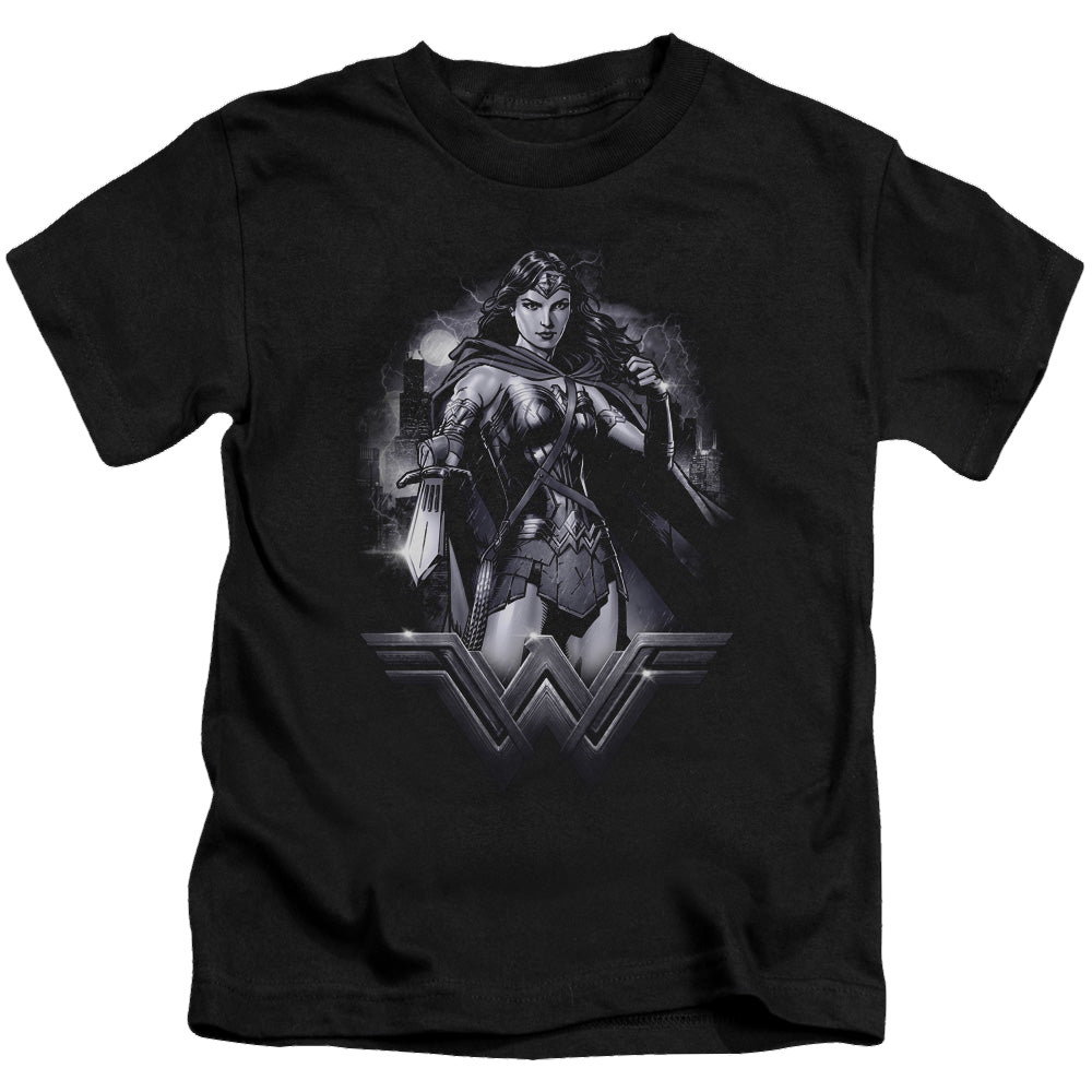 Batman v Superman Rainy Night - Kid's T-Shirt Kid's T-Shirt (Ages 4-7) Batman   