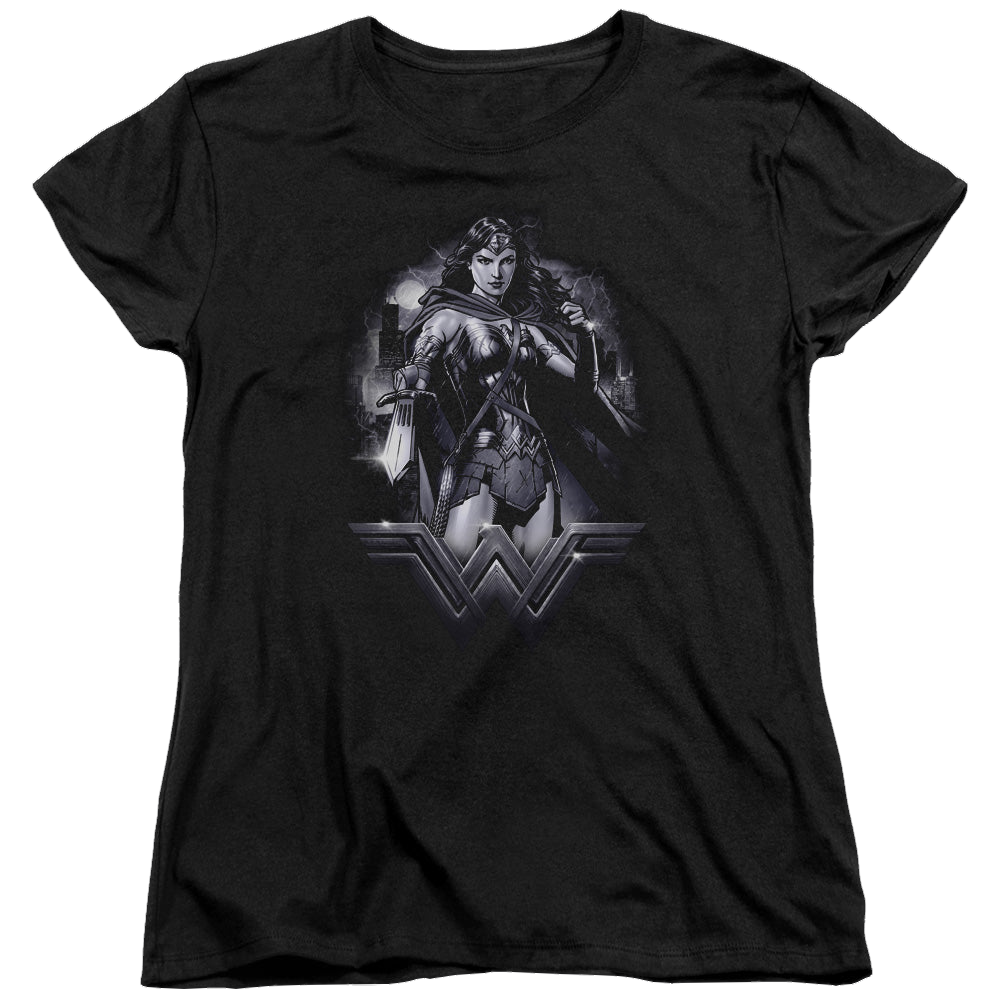 Batman v Superman Rainy Night - Women's T-Shirt Women's T-Shirt Batman   