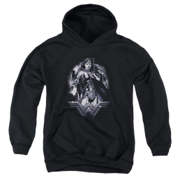 Batman v Superman Rainy Night - Youth Hoodie Youth Hoodie (Ages 8-12) Batman   