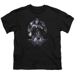 Batman v Superman Rainy Night - Youth T-Shirt Youth T-Shirt (Ages 8-12) Batman   