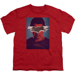 Batman v Superman Superman Poster - Youth T-Shirt Youth T-Shirt (Ages 8-12) Batman   