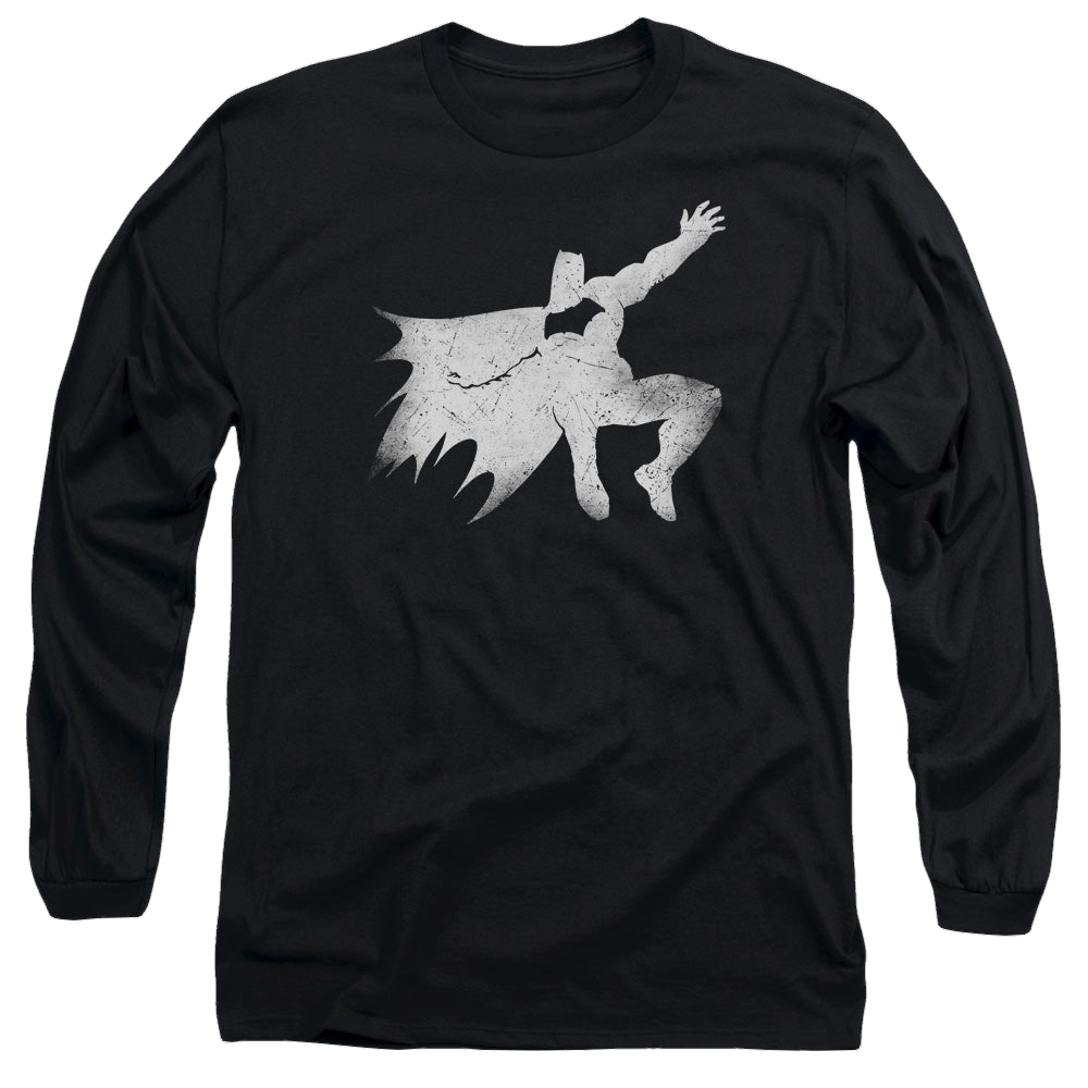 Batman v Superman Knight Silhouette - Men's Long Sleeve T-Shirt Men's Long Sleeve T-Shirt Batman   