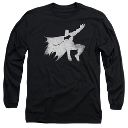 Batman v Superman Knight Silhouette - Men's Long Sleeve T-Shirt Men's Long Sleeve T-Shirt Batman   