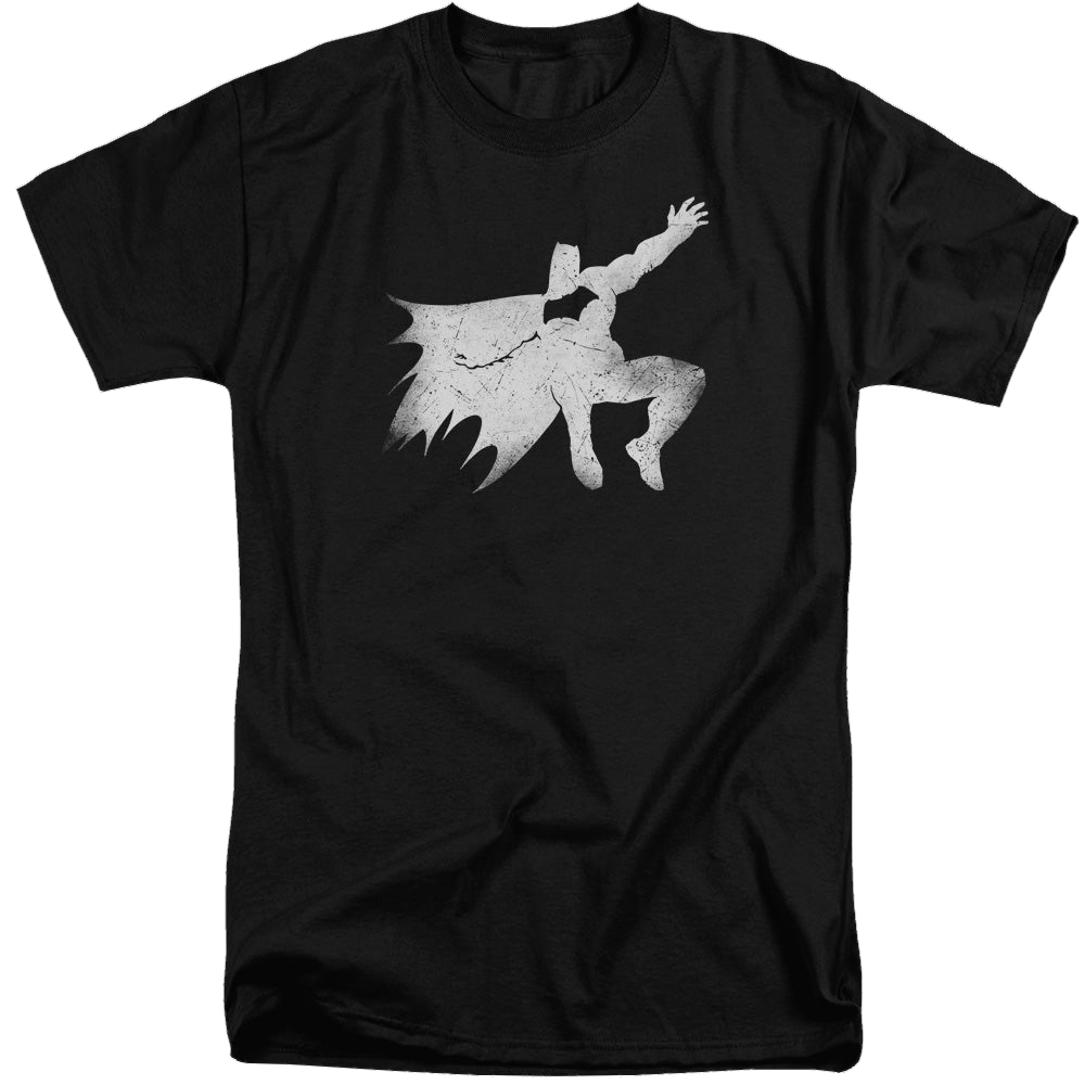 Batman v Superman Knight Silhouette - Men's Tall Fit T-Shirt Men's Tall Fit T-Shirt Batman   