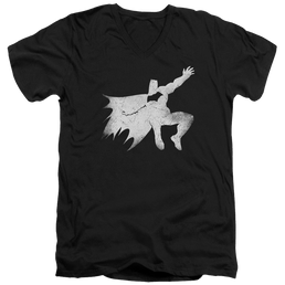 Batman v Superman Knight Silhouette - Men's V-Neck T-Shirt Men's V-Neck T-Shirt Batman   