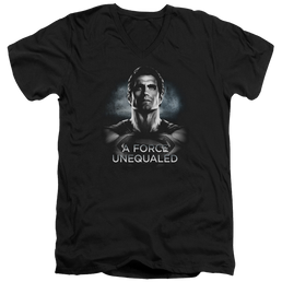 Batman v Superman Unequaled - Men's V-Neck T-Shirt Men's V-Neck T-Shirt Batman   