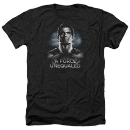 Batman v Superman Unequaled - Men's Heather T-Shirt Men's Heather T-Shirt Batman   