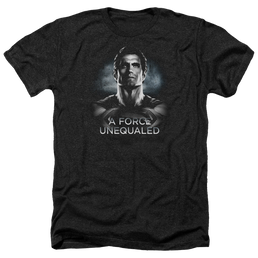 Batman v Superman Unequaled - Men's Heather T-Shirt Men's Heather T-Shirt Batman   