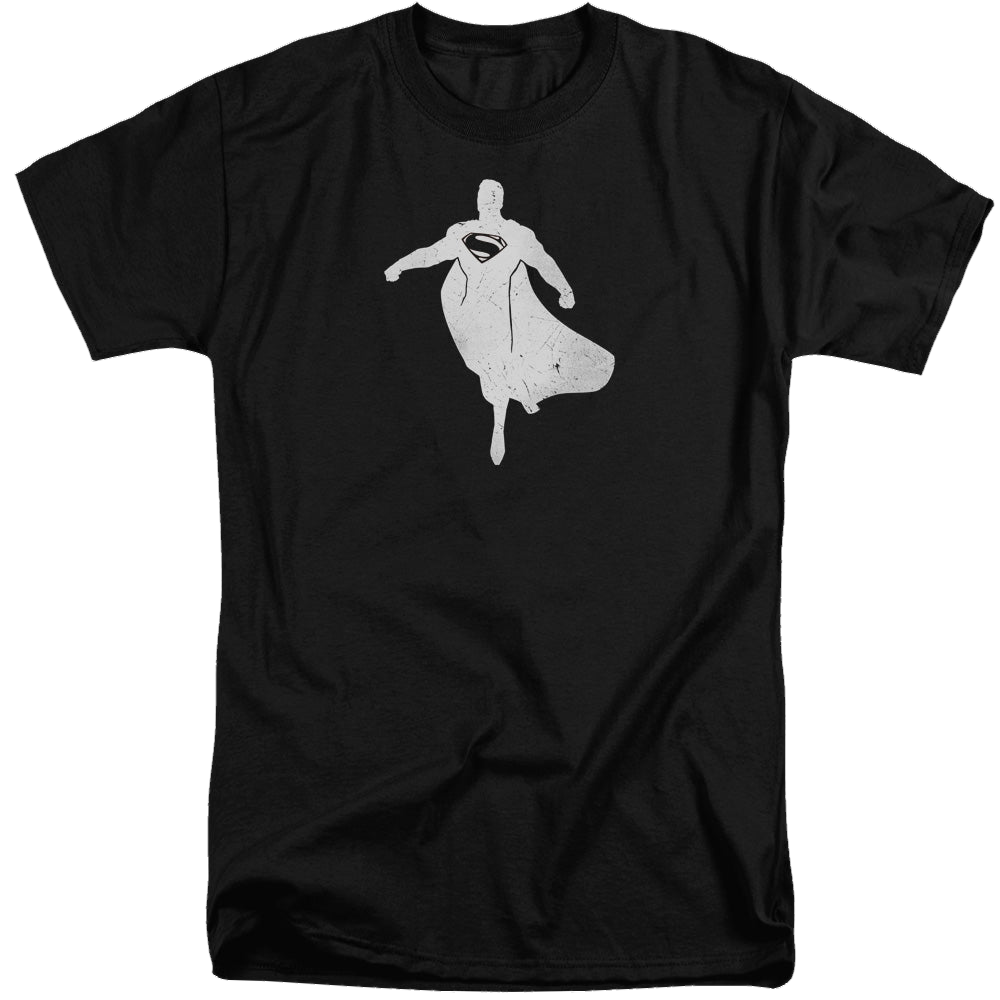 Batman v Superman Superman Silhouette - Men's Tall Fit T-Shirt Men's Tall Fit T-Shirt Batman   