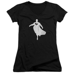 Batman v Superman Superman Silhouette - Juniors V-Neck T-Shirt Juniors V-Neck T-Shirt Batman   