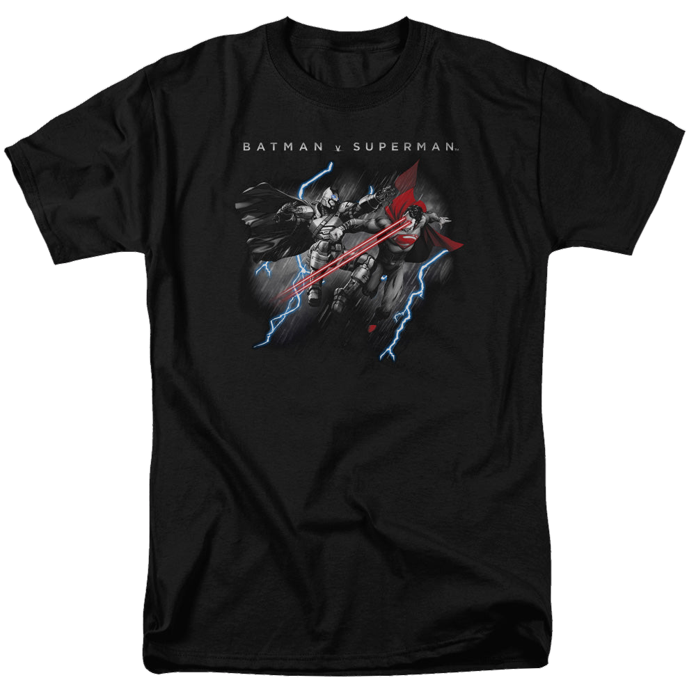 Batman v Superman Lightning Fight - Men's Regular Fit T-Shirt Men's Regular Fit T-Shirt Batman   