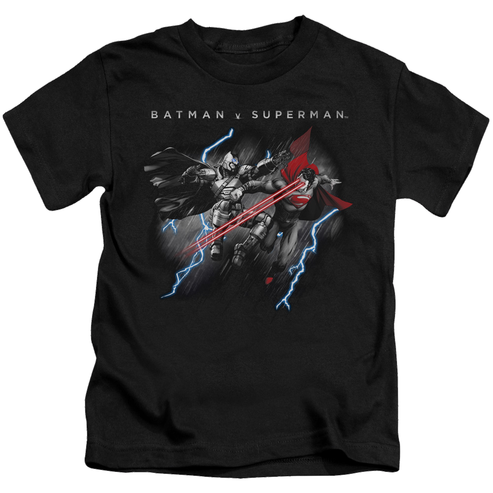 Batman v Superman Lightning Fight - Kid's T-Shirt Kid's T-Shirt (Ages 4-7) Batman   