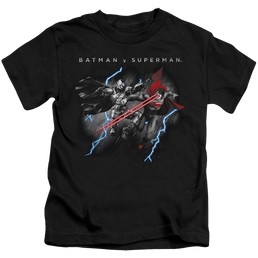 Batman v Superman Lightning Fight - Kid's T-Shirt Kid's T-Shirt (Ages 4-7) Batman   